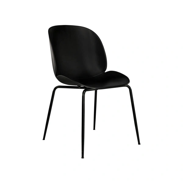 Bolivia chair black seat/black legs set