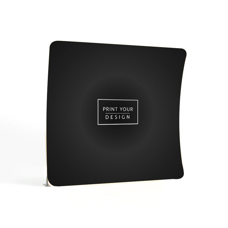 Pop-Up Trade Show Curved Display No Printing