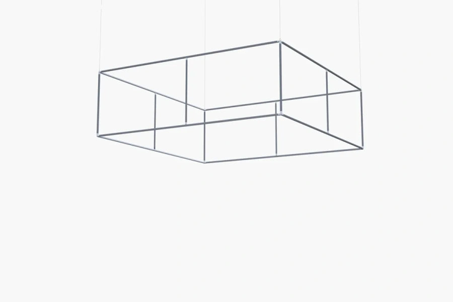Custom Hanging Ceiling Banner with LED Lights With Printing One Side