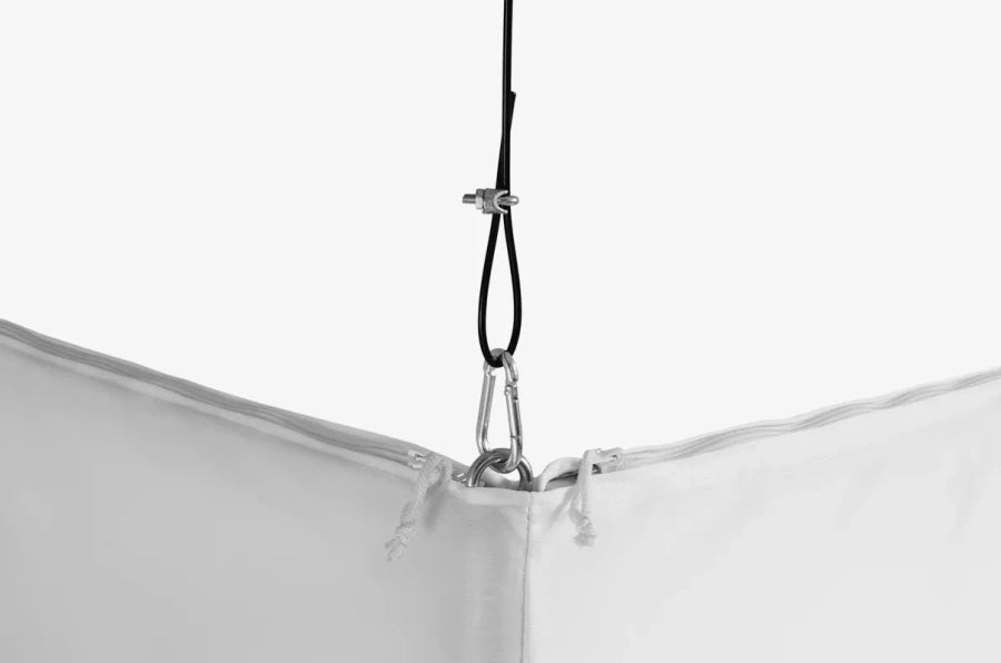Custom Hanging Ceiling Banner with LED Lights With Printing One Side