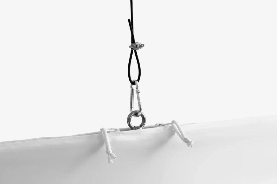 Custom Round Tapered Hanging Ceiling Banner—Single-Sided Print