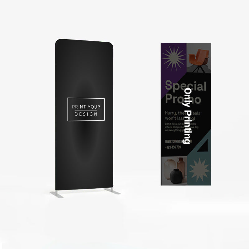 Custom Stand Banner Only Printing - Single Side