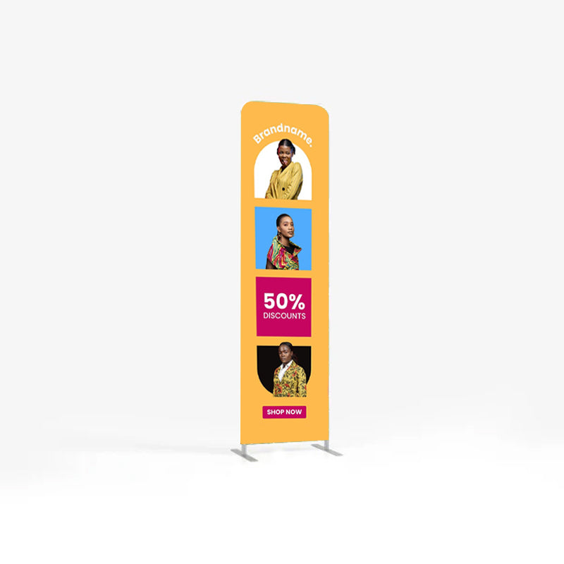 Custom Stand Banner With Printing - Single Side